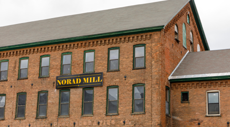 old mill building in Western Massachusetts that was redeveloped